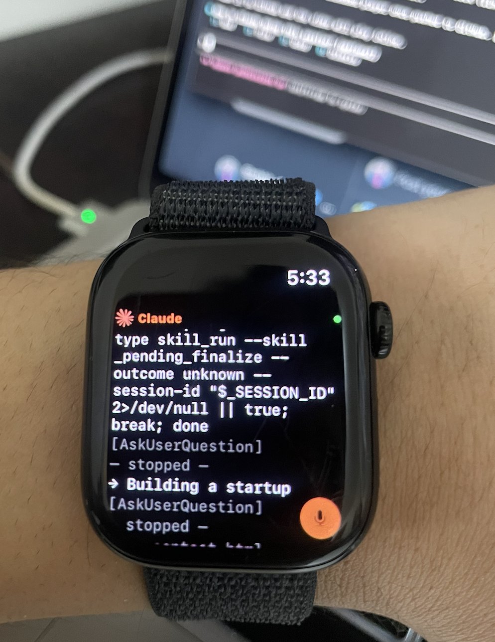 Claude Watch Screenshot